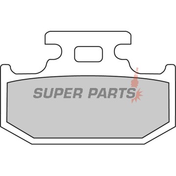 Τακάκια φρένων -FERODO- FDB659P, Kawasaki KX, Suzuki DR/RM, Yamaha TT/WR/YZ 125-650 1989-2002