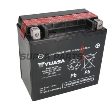 Μπαταρία -YUASA- YTX14L-BS, 13Ah 12V