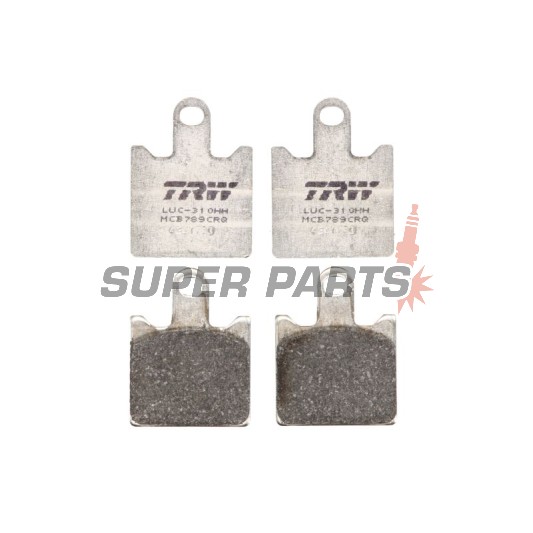 Τακάκια φρένων -TRW- MCB789CRQ, Kawasaki GTR1400/Z750R-Z1000/ZG1400 Concours/ZX-14R/ZX-6R 600-636/ZZR1200-1400 (2002-2018)