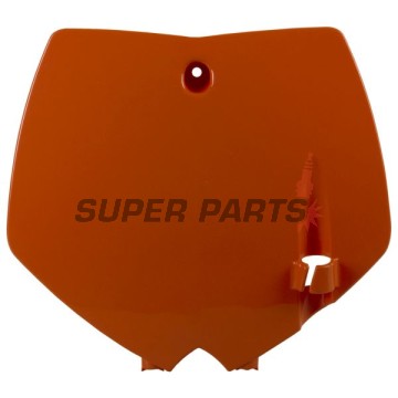 Μάσκα/πινακίδα αριθμού motocross -POLISPORT- πορτοκαλί, KTM SX, XC 65 2002-2008
