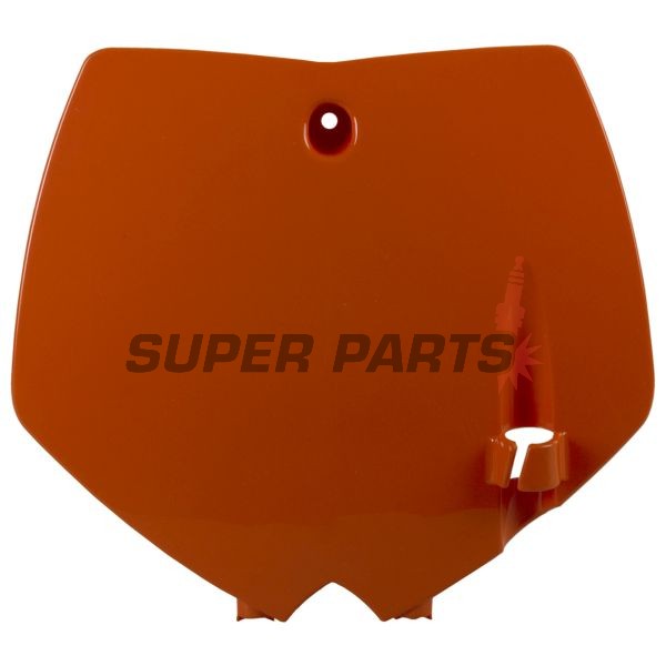 Μάσκα/πινακίδα αριθμού motocross -POLISPORT- πορτοκαλί, KTM SX, XC 65 2002-2008