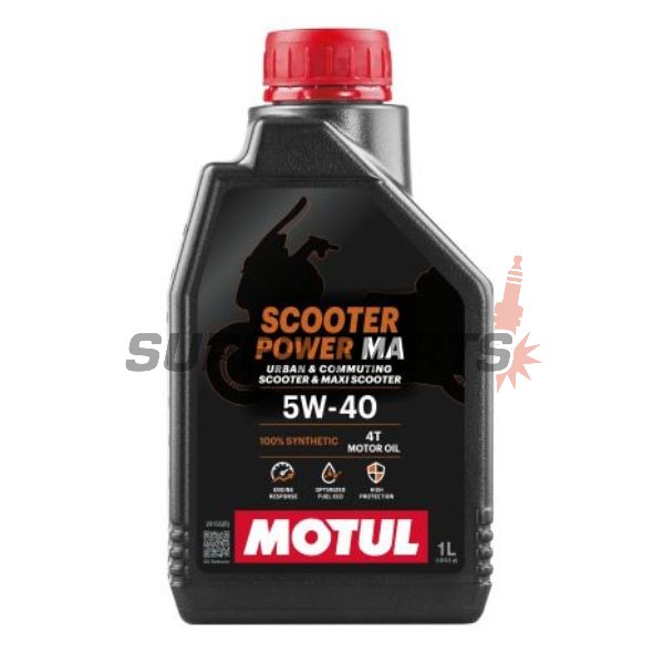Λάδι κινητήρα -MOTUL- SCOOTER POWER, 5W40, πλήρως συνθετικό, 1L