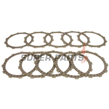 Σετ δίσκων συμπλέκτη -TRW- MCC147-10, Honda GL1500 Goldwing SE (1991-2000), Honda GL1500C F6C Valkyrie (1997-2003)