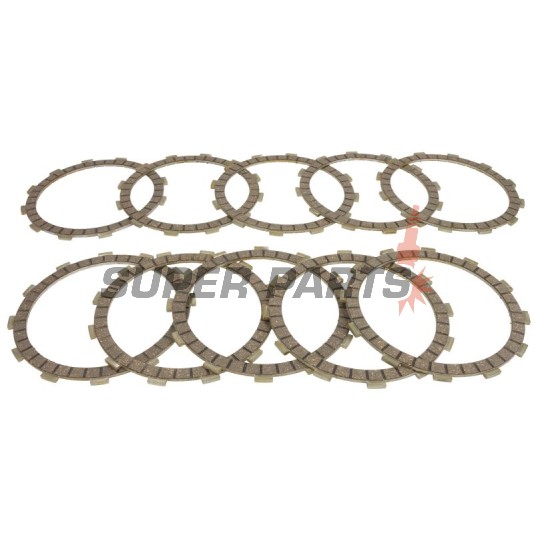 Σετ δίσκων συμπλέκτη -TRW- MCC147-10, Honda GL1500 Goldwing SE (1991-2000), Honda GL1500C F6C Valkyrie (1997-2003)
