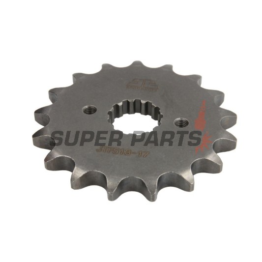 Μπροστινό γρανάζι -JT- JTF513,17, 17 δόντια, Cagiva Raptor 1000 2001-2006, V-Raptor 1000 2001-2006, X-Raptor 1000 2002-2003, X-Tra Raptor 1000 2001-2005, Kawasaki GPX 500 1988, GPX 600 1988-1990, 1993-2000, GPX 750 1987-1988, GPZ 305 1983