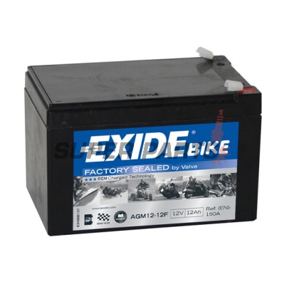 Μπαταρία -EXIDE- AGM12-12F, 12Ah 12V
