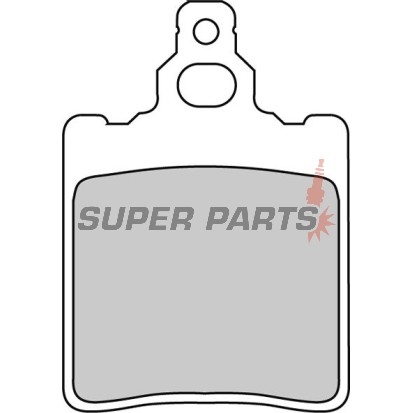 Τακάκια φρένων -FERODO- FDB694AG, Aprilia AF1 (1987-1991), RS/SR/Rally (1993-2006), Tuono/SX (2004-2007); Cagiva Aletta/Elefant/Dakar (1981-2000); KTM SX 60/65 (2000-2003); MBK Booster/Nitro/Ovetto (1994-2006); Yamaha Breeze (1995-2012); Piaggio DNA/GTX/H