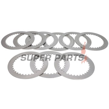 Σετ ατσάλινων δίσκων συμπλέκτη -TRW- MES310-9, Kawasaki Z1000/Z1000SX (2003-2017), ZX-10R Ninja (2004-2012), ZX-6R Ninja (1995-1999), ZX-9R Ninja Kat/F1/F2 (2000-2004); Suzuki GSX-R1000 (2001-2004)