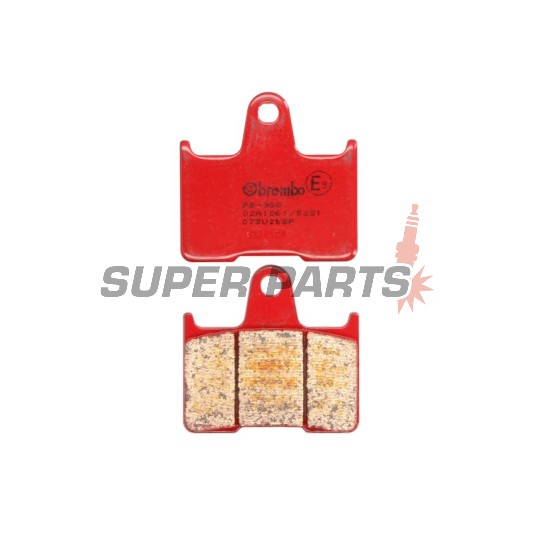 Τακάκια φρένων -BREMBO- 07SU25SP, Suzuki GSX-R600/1000 (2001-2006)