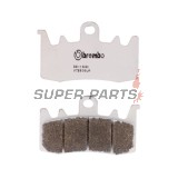 Τακάκια φρένων -BREMBO- 07BB38LA, Aprilia ETV/Tuono, BMW GS/R, Ducati Monster/Multistrada, Triumph Tiger 310-1300cc (1991-2022)