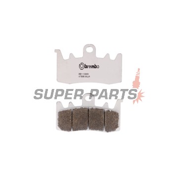 Τακάκια φρένων -BREMBO- 07BB38LA, Aprilia ETV/Tuono, BMW GS/R, Ducati Monster/Multistrada, Triumph Tiger 310-1300cc (1991-2022)