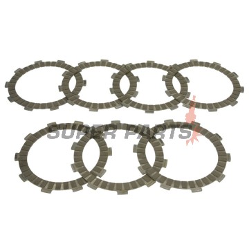 Σετ δίσκων συμπλέκτη -TRW- MCC145-7, Honda CRM250R, TRX250R/400EX Fourtrax Sporttrax, XR400R, Yamaha YZF-R3 321