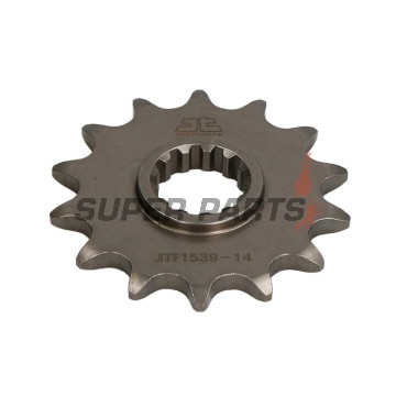 Μπροστινό γρανάζι -JT- JTF1539,14, 14 δόντια, Kawasaki EX 250 2008-2013, EX 300 2013-2017, Ninja 250 2008-2010, 2014-2015, Z 250 2015-2016, Z 300 2015-2018
