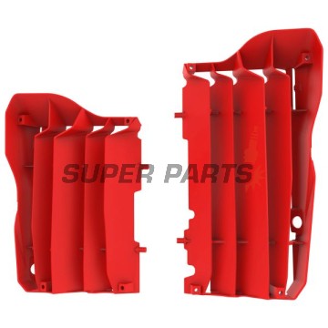 Προστατευτικά ψυγείου -POLISPORT- κόκκινο, HONDA CRF 450 2017-2020