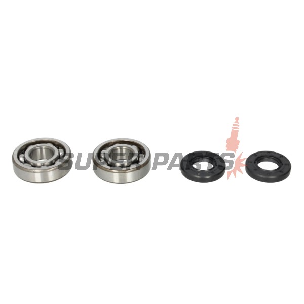 Σετ ρουλεμάν και τσιμουχών στροφάλου -ALL BALLS- Cobra CX 65 2007-2014, Kawasaki KDX 80 1982-1988, KX 100 1995-2017, KX 60 1983-2003, KX 65 2000-2017, KX 80 1982-1997, 1999, KX 85 2001-2013, 2017, Suzuki RM 60/100 2003, RM 65 2003-2005