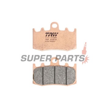Τακάκια φρένων -TRW- MCB748SV, BMW HP2 Megamoto 1200, K1200RS/GT/S/LT, K1300S/GT, R850RT/R, R1100S, R1150GS/RT/R, R1200GS/Adventure/RT/R/ST/S LC - 2000-2015