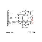 Μπροστινό γρανάζι -JT- JTF1256,16, 16 δόντια, Honda CR 80 2003-2004, CR 85 2003-2007, CRF 50 2004-2016, CRF 70 2004-2012, XR 50 2000-2004, XR 70 2000-2003