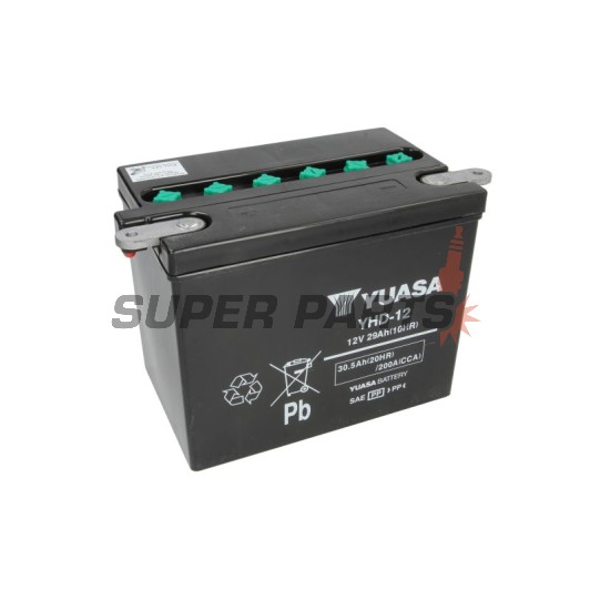 Μπαταρία -YUASA- YHD-12, 30Ah 12V