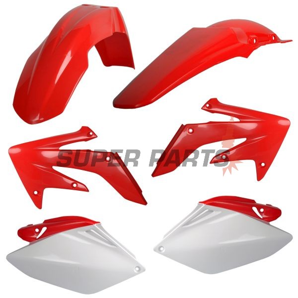 Σετ πλαστικών -POLISPORT- HONDA CRF 250 2006-2007