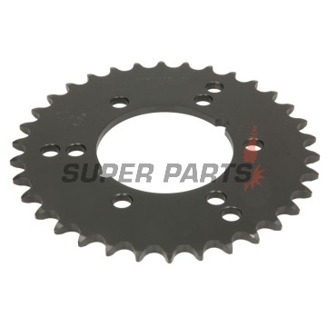 Πίσω γρανάζι -JT- JTR1478,34, 34 δόντια, ατσάλινο, Kawasaki GPZ 400 1984-1989, 1991-1997, KXT 250 1984-1985, ZX 1000 2013-2019, ZX-10R 1000 2006-2007, ZX-6R 600 1998-2004, ZX-6R 636 2003-2004, ZX-6RR 600 2003-2004, 2006, ZX-7RR 750 1996-1999