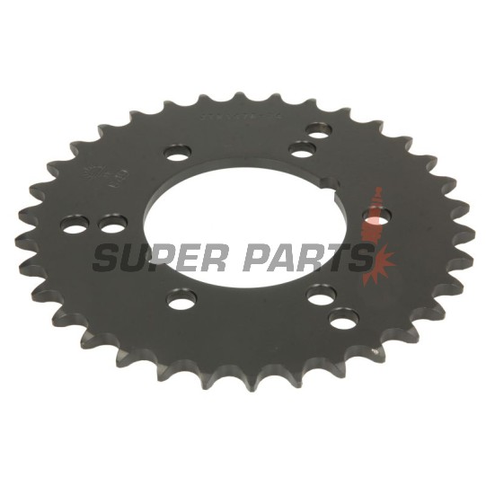Πίσω γρανάζι -JT- JTR1478,34, 34 δόντια, ατσάλινο, Kawasaki GPZ 400 1984-1989, 1991-1997, KXT 250 1984-1985, ZX 1000 2013-2019, ZX-10R 1000 2006-2007, ZX-6R 600 1998-2004, ZX-6R 636 2003-2004, ZX-6RR 600 2003-2004, 2006, ZX-7RR 750 1996-1999