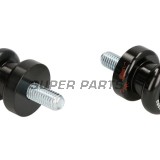 Μανιτάρια για πίσω βάση -OXFORD- Bobbins M8 x1.25, μαύρα, σετ