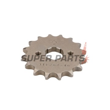 Μπροστινό γρανάζι -JT- JTF264,16, 16 δόντια, Derbi Senda 125 2004-2007, Gilera Coguar 125 2001, Honda C 90 1975-1986, CBZ 125 2001, EZ 90 1993-1996, Kymco Hipster 125 2001-2004, Stryker 125 1999-2005, Zing 125 1997-2001, Yamaha DT 125 1988