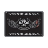 Πινακίδα γκαράζ -OXFORD- Born to Ride, 200x300mm