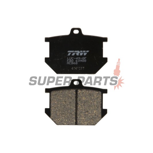Τακάκια φρένων -TRW- MCB68, Yamaha SR500 (1984-1989), XJ650 (1980-1982), XS250/360/650/750/850/1100 (1976-1983), XV1000 TR1 (1981-1984)