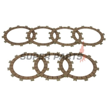 Σετ δίσκων συμπλέκτη -4 RIDE- TCS4457, Kawasaki KDX 200 1983-1985, Kawasaki KH 400 1976-1978, Kawasaki KX 125 1984
