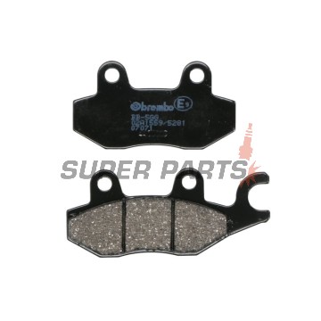 Τακάκια φρένων -BREMBO- 07071, Kymco People 250S (2006-2008), Suzuki Burgman 400 (1999-2000), Burgman 125, 200 (2014-2019)