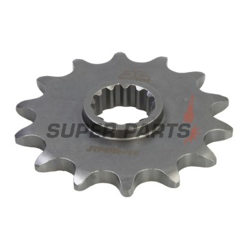 Μπροστινό γρανάζι -JT- JTF432,14, 14 δόντια, Betamotor Jonathan 350 2001-2010, Kawasaki KLX 400 2003, Suzuki DR 250 1993-1995, DR 350 1990-1999, DR-Z 400 2000-2017, GSF 250 1995-2000, RM 250 1982-1986, 2000-2012, RM-X 250 1989-2001