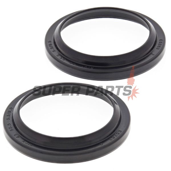 Ξύστρες για μπροστινό πιρούνι -ALL BALLS- Honda CR 125 1984-1986, CR 250/480 1982, Kawasaki KDX 200 1986, KDX 220 1997, KX 125 1983-1988, KX 250 1982-1984, 1986, 1988, KX 500 1983-1987, Suzuki DR 650 1996-2017