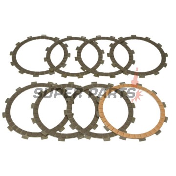 Σετ δίσκων συμπλέκτη -TRW- MCC502-8, KTM LC4 400/620/625/640 Adventure, Duke, EGS, EXC, SC, SMC, SX, SXC, Supermoto, Supercompetition (1994-2007)