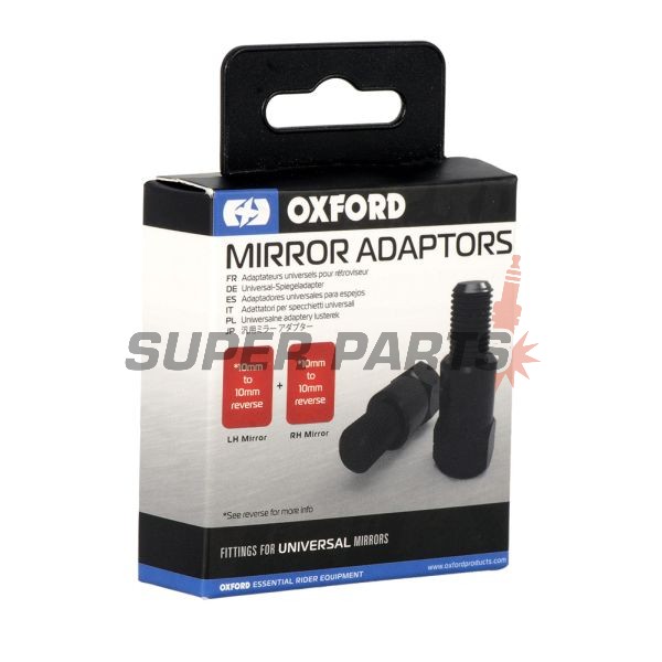 Αντάπτορες καθρεφτών -OXFORD- M10 σε M10, κανονικό και ανάποδο σπείρωμα, σετ