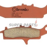 Τακάκια φρένων -BREMBO- 07KA25SD, Kawasaki KFX 450R, 700 (2004-2014), KVF 650 Brute Force, 700 Prairie (2002-2011), Suzuki LT-V 700 Twin Peaks (2004-2006)