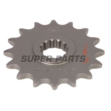 Μπροστινό γρανάζι -JT- JTF1595,16, 16 δόντια, Yamaha FZ6 600 2009-2017, XJ6 600 2009-2016, XJ6 650 2013-2016