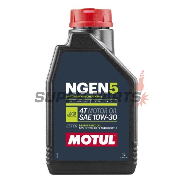 Λάδι κινητήρα -MOTUL- 10W30, ημισυνθετικό, 1L