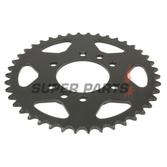 Πίσω γρανάζι -JT- JTR1825,42, 42 δόντια, ατσάλινο, Suzuki DR 750 1988, GN 400 1980-1982, GS 1000 1978, GSX-R 1100 1989-1994, GSX-R 250 1987-1989, LT 250 1985-1986, LT 300 1987-1989, LT 500 1987-1990, RG (RGV) 125 1992-1994, SG 350 1991-1992
