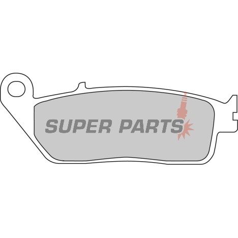 Τακάκια φρένων -FERODO- FDB664P, Honda CB/CBR 600F/VFR 750F/Silver Wing, Triumph Bonneville/Street Triple/Scrambler, Indian Chief/Chieftain/Roadmaster, Cagiva Navigator, BMW C 600, Yamaha X-Max/Majesty 1990-2019