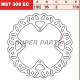 Δίσκος φρένου -TRW- MST309EC, 219mm, KTM SX 85/85LW (2003-2013)