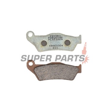Τακάκια φρένων -FERODO- FDB2018P, Aprilia MX/Pegaso/RST, Ducati Monster/Multistrada, Gas Gas EC/Enducross, Husaberg FC/FE, Husqvarna CR/SM/TC/TE/WR, KTM Adventure/EXC/LC4/SX, Yamaha Majesty/TT 1994-2011