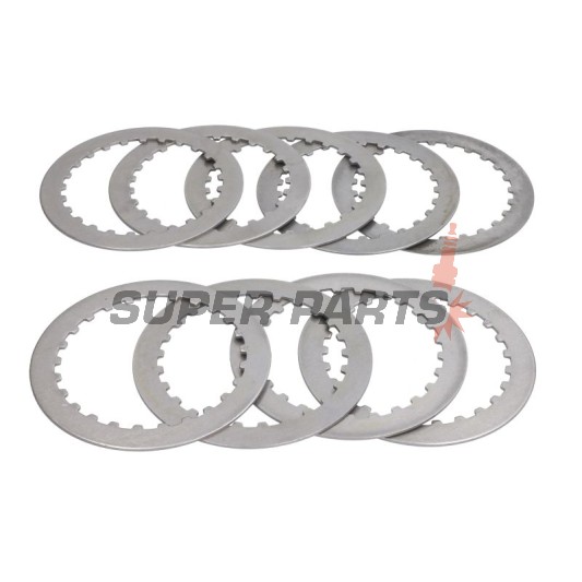 Σετ ατσάλινων δίσκων συμπλέκτη -TRW- MES413-9, Suzuki GSR750/750A/750ZA (2011-2016), GSX-R750 (2000-2005), GSX-S750 (2017-2020)