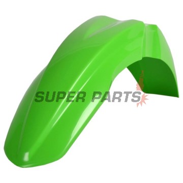 Μπροστινό φτερό Supermoto -POLISPORT- πράσινο, KAWASAKI KX 250/450 2009-2012