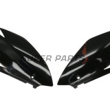 Πίσω πλαϊνά πλαστικά -POLISPORT- μαύρα, KAWASAKI KX 250 2009-2012