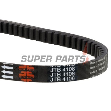 Ιμάντας -JT- JTB4108, Derbi Atlantis 100 2004-2007, Boulevard 100 2010-2014, Piaggio/Vespa Fly 100 2006-2010, Free 100 2002-2006