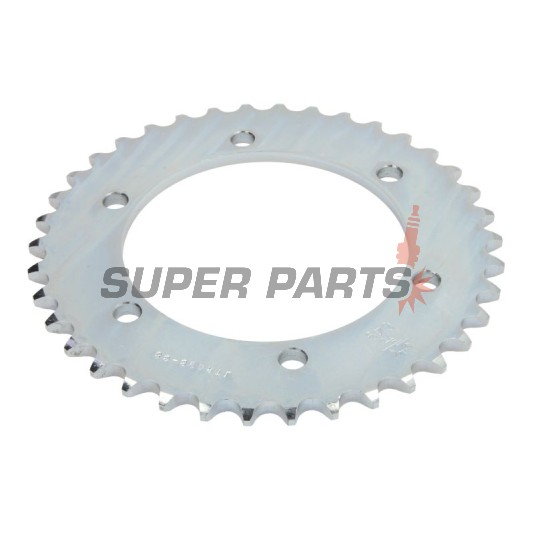 Πίσω γρανάζι -JT- JTR498,38, 38 δόντια, ατσάλινο, Kawasaki W 650 1999-2006, ZR 750 1991-1999, ZR-7 750 1999-2005, ZX-6R 600 1995-1997, Suzuki GSX-R 600 1997-2000, GSX-R 750 1998-1999