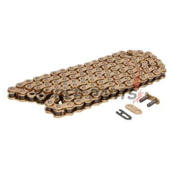 Αλυσίδα -DID- 520ERT3G&G-118, μέγεθος 520, 118 κρίκοι, off-road/motocross, χρυσή