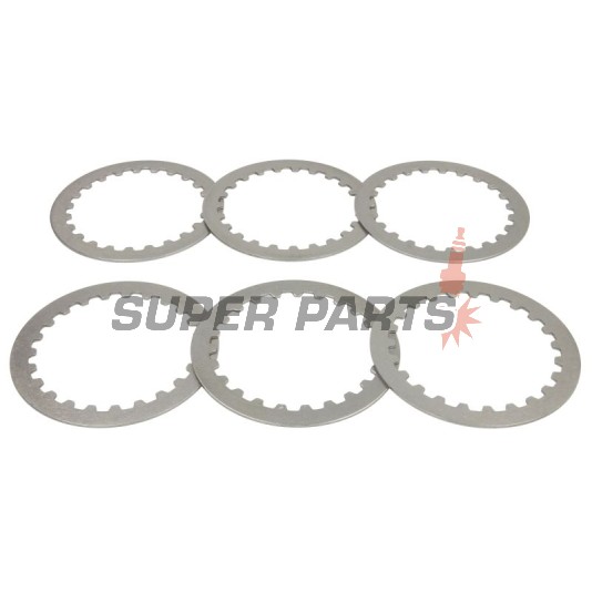 Σετ ατσάλινων δίσκων συμπλέκτη -TRW- MES320-6, Yamaha YZ 85 (2002-2020