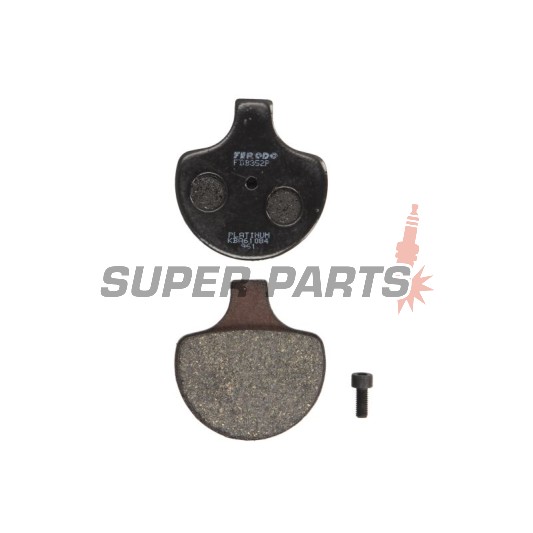 Τακάκια φρένων -FERODO- FDB352P, Harley-Davidson Touring (Road King, Electra Glide, Tour Glide, Road Glide), Softail (Fat Boy, Heritage, Springer, Night Train), Dyna (Super Glide, Low Rider, Wide Glide), Sportster XL/XLH 883/1200 (1984-2008)
